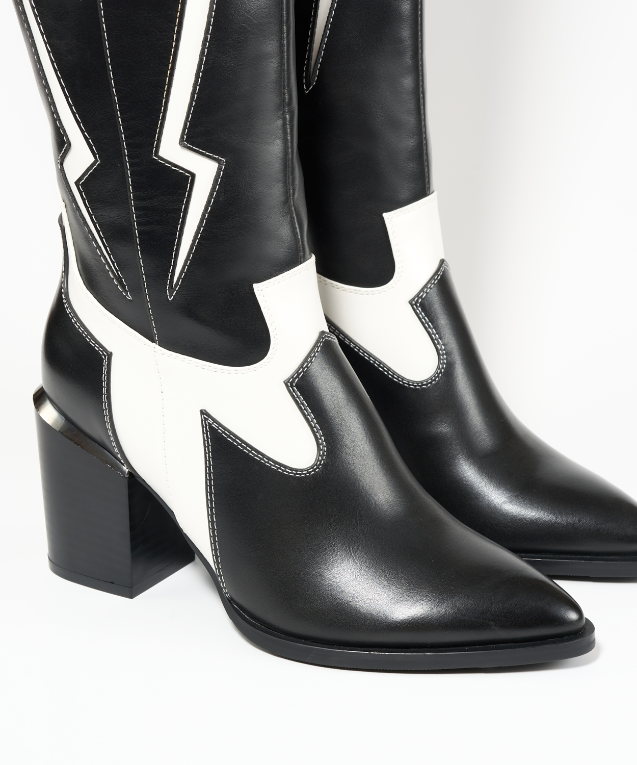 Bota tac&atilde;o bicolor image number null